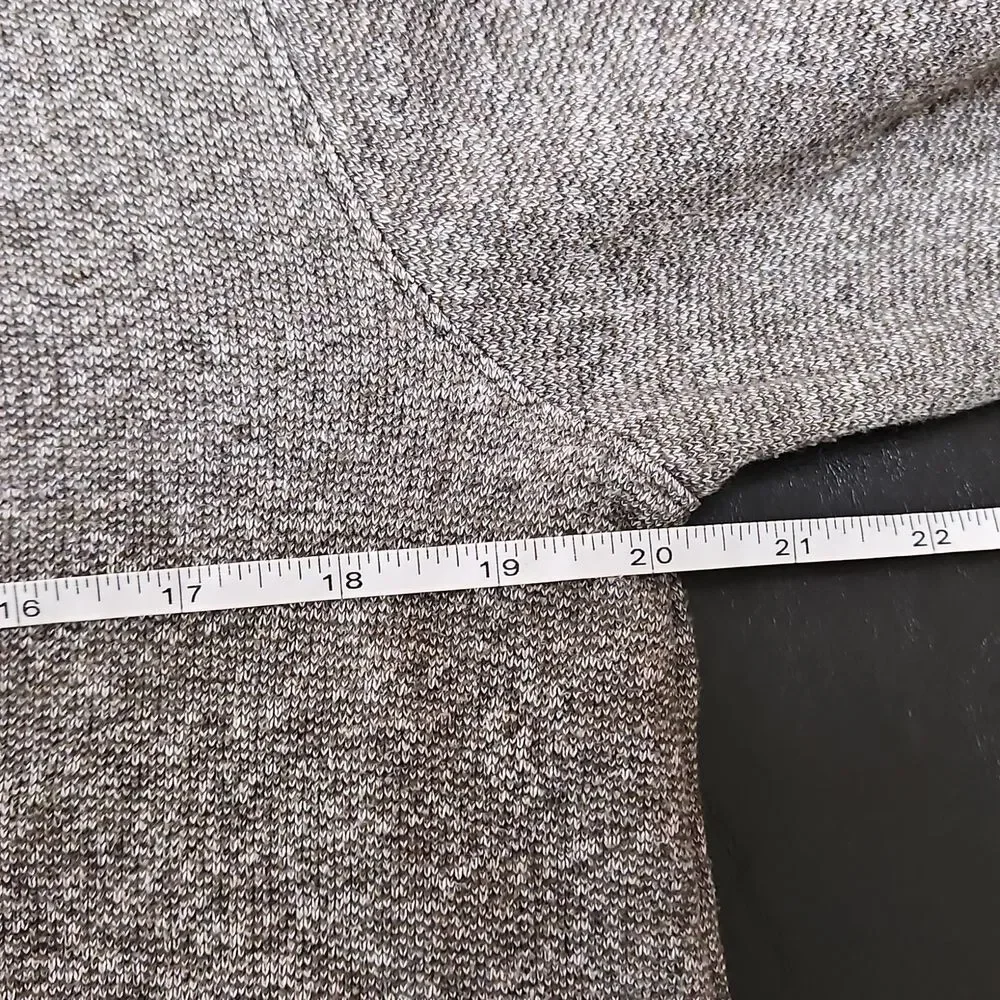 Banana Republic Grey 100% Cotton Long Sleeve Shirt L Minimalist Basic
